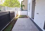 EIGENGARTEN, LORYSTRASSE, 75 m2 Neubau mit 23 m2 Garten, 2 Zimmer, Wohnküche, Wannenbad, Parketten, 1. Liftstock