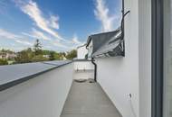 Erstbezug nach Errichtung! 3-Zimmer Dachgeschosswohnung mit Balkon in ruhigen Innenhof! PKW-Abstellplatz!
