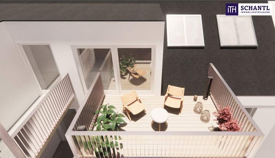 Genießen Sie den Weitblick über die Dächer Wiens – 3-Zimmer-Dachgeschosswohnung mit sonnigem Balkon - nahe Hauptbahnhof