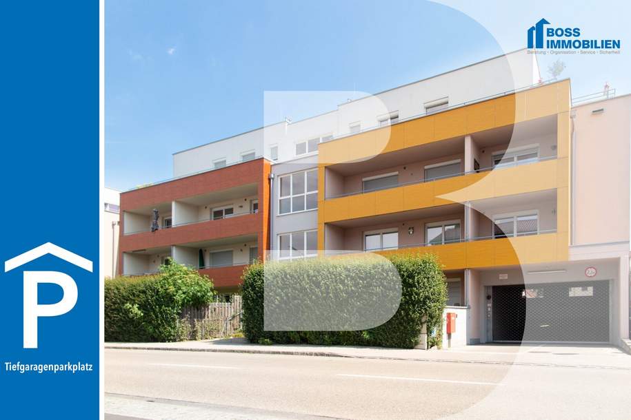 Tiefgaragenplatz | Leondinger Str. 59-61, 4050 Traun, Kleinobjekte-miete, 92,16,€, 4050 Linz-Land