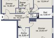 4-Zimmer-Wohnung in Wals mit Balkon und Bergblick