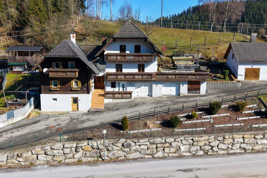 Seltene Gelegenheit: Grundstück mit zwei Häusern und vielen Möglichkeiten, 8190 Birkfeld, Haus-kauf, 266.000,€, 8190 Weiz