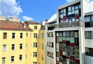 INNSTRASSE, unbefristete 45 m2 Altbau, 1 Zimmer, Komplettküche, Wannenbad, Parketten, gefördert, 1. Liftgeschoß
