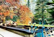 Landhaus, Park und viel Wald