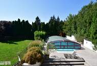 Gepflegte Villa in Langenzersdorf: 1.500 m² Grundstück, Pool, Garage mit 6 Stellplätzen