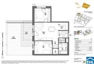WOHNQUARTIER WILDGARTEN - Familienfreundliche 3-Zimmer-Wohnung mit Garten auf der Sonnenseite Wiens!