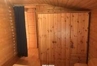 Natur pur - Holzblockhaus eingebettet in sonniger Ruhelage