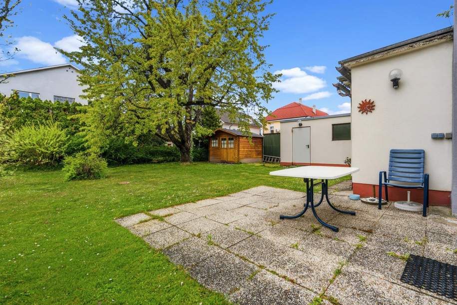 "Einfamilienhaus- Eigengrund-Nähe Badeteich Hirschstetten- Autobus vor der Türe", Haus-kauf, 579.000,€, 1220 Wien 22., Donaustadt
