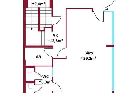Klimaanlage - Zwei Garagenstellplätze - Eigengarten &amp; Terrasse - Eigengarten &amp; Terrasse - GRUNDRISS VERÄNDERBAR!, Gewerbeobjekt-miete, 2.365,15,€, 1110 Wien 11., Simmering