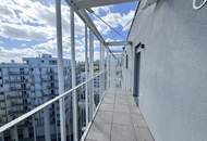 Penthouse mit riesiger Dachterrasse nahe Kagran und Alte Donau - Erstbezug