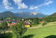 Einfamilienhaus und Gästehaus auf großem Grundstück, Pool und Schneebergblick!
