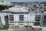 Hofseitige Neubau-Wohnung nahe S-Bahn S7 Kaiserebersdorf mit großer Loggia und Abstellraum!