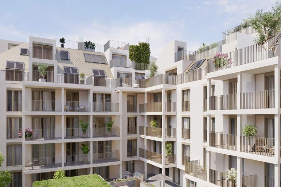 "Wohnoase Siebenbrunnengasse 44" - Nachhaltig gedacht, besonders gemacht., Wohnung-kauf, 1.115.700,€, 1050 Wien 5., Margareten