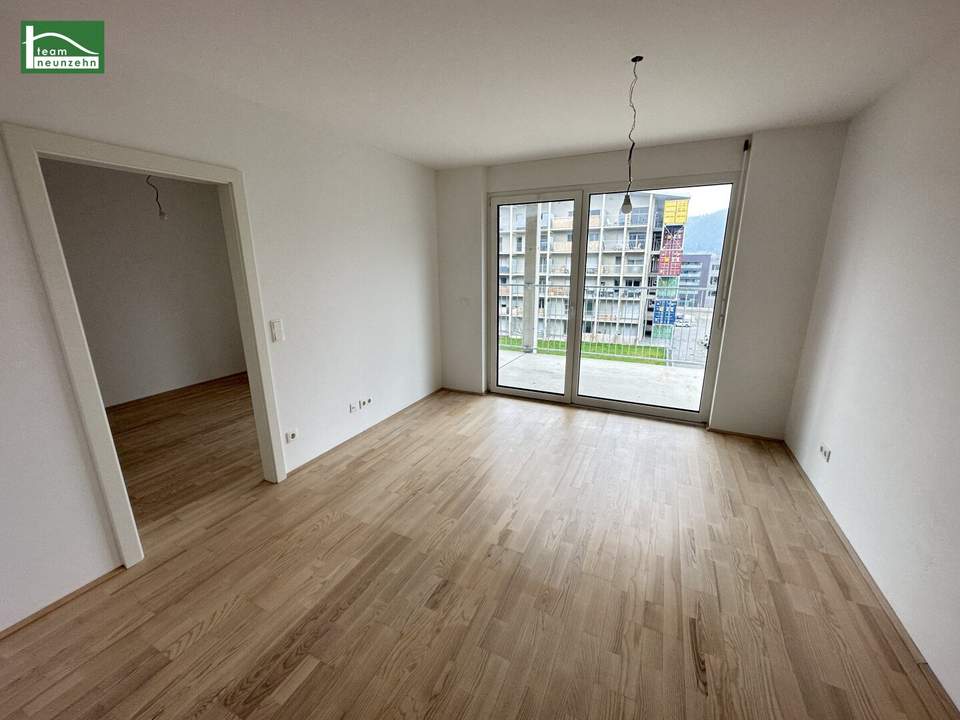 Urbanes Lebensgefühl trifft Wohnkomfort – 2-Zimmer-Wohnung mit Balkon in der Smart City Graz