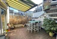 Mondäne 3,5-Zimmer Dachgeschosswohnung mit zwei großen Terrassen &amp; Traumblick