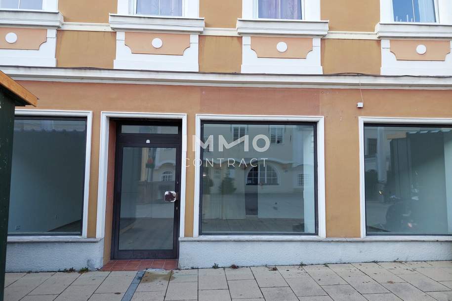 Ihr Traum vom kleinen Gewerbelokal / Praxis / Büro / Atelier / Einzelhandel - in Pöchlarn, Gewerbeobjekt-miete, 758,33,€, 3380 Melk