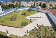 ERSTBEZUG: Nähe FH-Joanneum, sonnige, sehr gut ausgestattete Wohnung, Terrasse und große Allgemeinterrasse