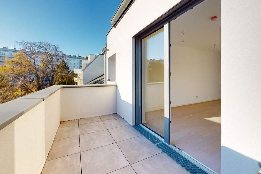 2-Zimmer-Erstbezug mit Innenhof-Balkon – Anleger oder Eigennutzer, Wohnung-kauf, 299.900,€, 1220 Wien 22., Donaustadt