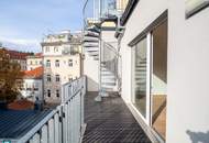 Ab 01.09.2025: Traumhafte Dachgeschoss-Maisonette mit großzügigen Terrassenflächen und inkludiertem Stellplatz mit E-Lademöglichkeit