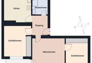 Charmante 3-Zimmer-Wohnung mit Top-Lage am Montfortplatz in Lauterach
