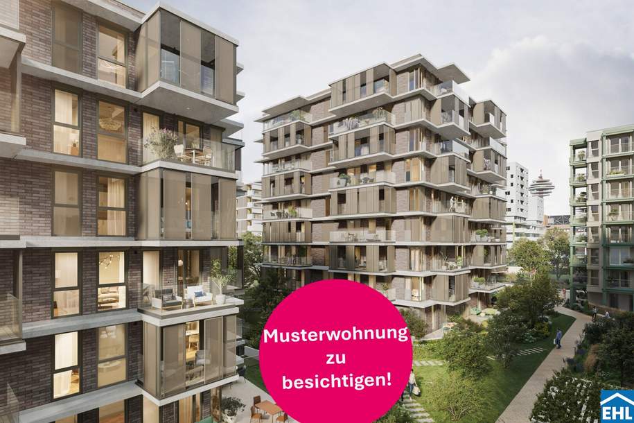 Zum Anlegerpreis: URBAN DAHEIM - VILLAGE IM DRITTEN, Wohnung-kauf, 317.000,€, 1030 Wien 3., Landstraße