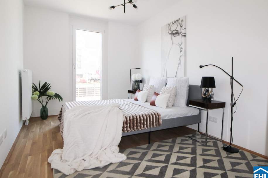 DER BALLON - ANKOMMEN UND ABHEBEN - NATURNAHES WOHNEN NAHE DER SEESTADT ASPERN, Wohnung-miete, 994,83,€, 1220 Wien 22., Donaustadt