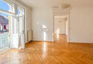 Nähe Stephansplatz: 3 Zimmer Altbaumiete mit französischem Balkon