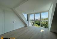 Erstbezug zur Miete – großzügige Dachgeschosswohnung mit 33,50 m² Südwest-Dachterrasse am Erlachplatz