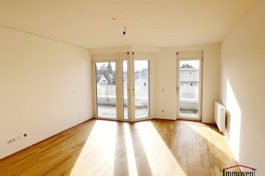 Sonnige 2 Zimmerwohnung mit großer Terrasse nahe der FH Joanneum!, Wohnung-miete, 957,80,€, 8020 Graz(Stadt)