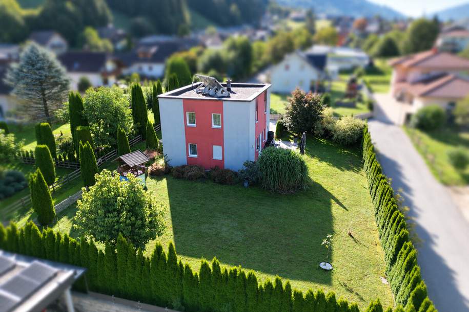 DREI SEEN. EIN ZUHAUSE. – Modernes Wolf Haus mit Garten und Vollkeller in Feld am See, Haus-kauf, 395.000,€, 9544 Villach Land