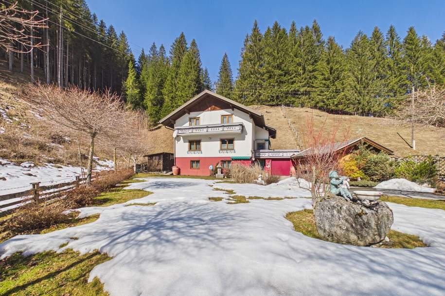 Großzügiges Haus mit Garten & Bergblick - Nähe Turracher Höhe & Bad Kleinkirchheim, Haus-kauf, 310.000,€, 9565 Feldkirchen