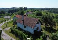 Traumhafter Weinkeller mit Panoramablick auf ca. 5.000 m² Grund – Einzigartiges Refugium im Südburgenland