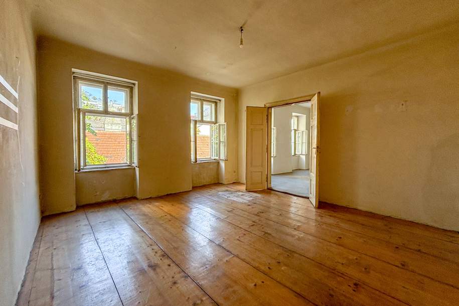 Zentrale Altbauwohnung in Biedermeierhaus nahe Rathaus und Parlament, Wohnung-kauf, 690.000,€, 1080 Wien 8., Josefstadt