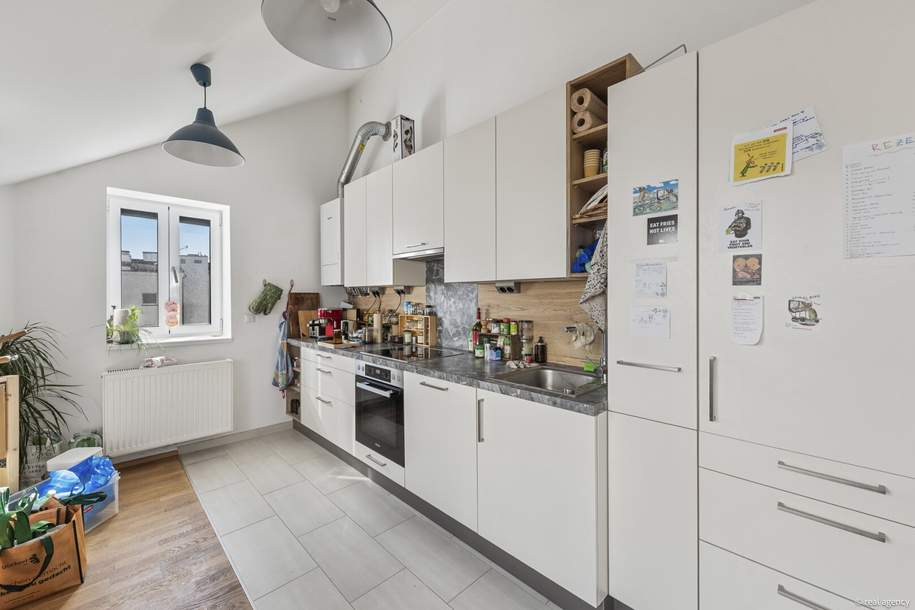 Provisionsfrei für den Käufer! Nähe U1 Keplerplatz - DG-Maisonette im ruhigen Innenhof!, Wohnung-kauf, 249.000,€, 1100 Wien 10., Favoriten