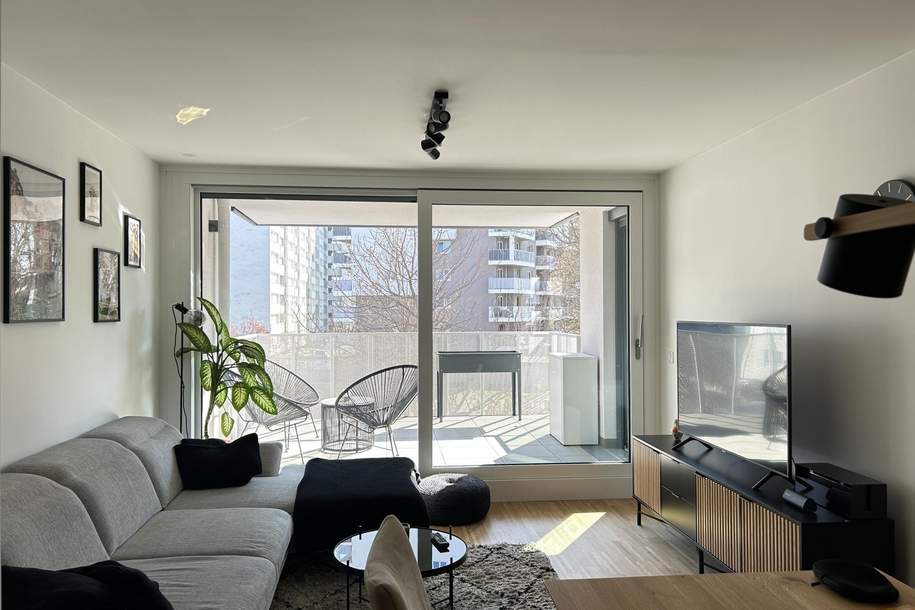 Ein Wohnjuwel zum Einzug bereit, 3-Zimmer mit Balkon - Blick zum Schrickpark, Nähe U 1, Wohnung-kauf, 529.000,€, 1220 Wien 22., Donaustadt