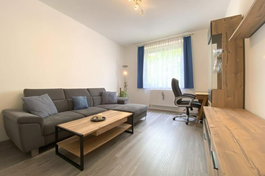 Perfekt auch als Studenten-WG: Möblierte 2,5-Zimmer-Wohnung in Uni-Nähe, Wohnung-miete, 1.075,87,€, 9020 Klagenfurt(Stadt)