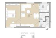 Ruhelage! Schöne 2-Zimmer-Wohnung in Großjedlersdorf zu vermieten!