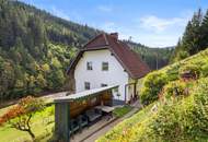 Kleinlandwirtschaft mit Wohnhaus und Wirtschaftsgebäude in Unterpreitenegg im Oberen Lavanttal