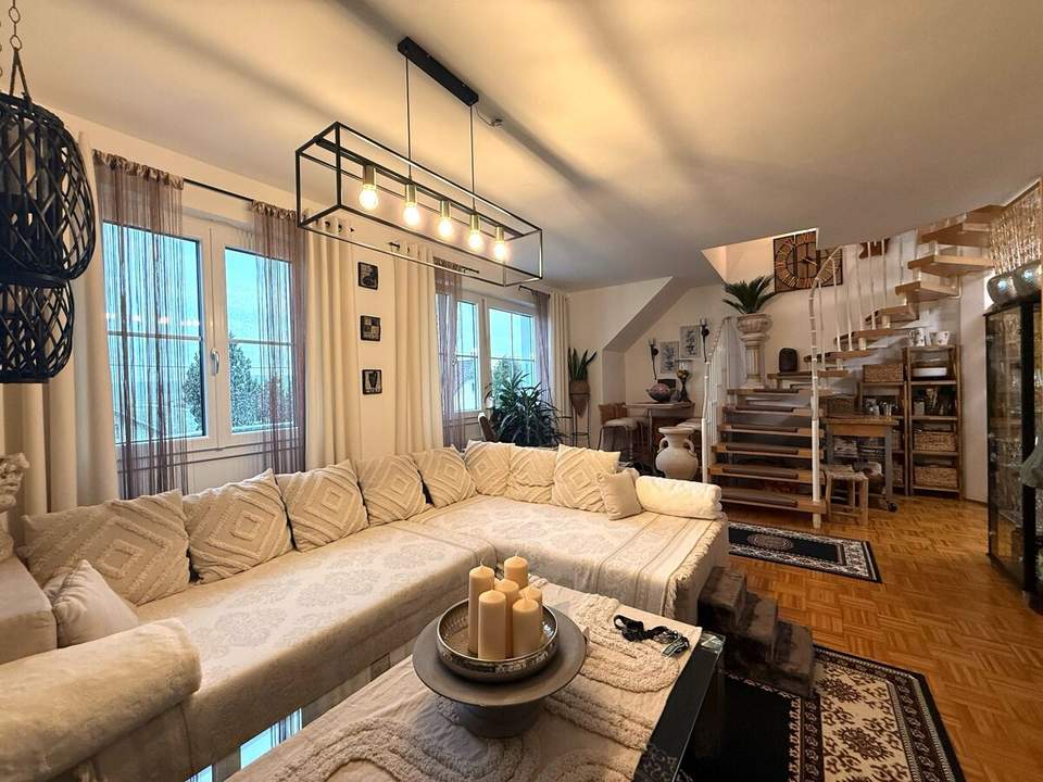 Über den Dächern – Maisonette mit wundervollem Ausblick