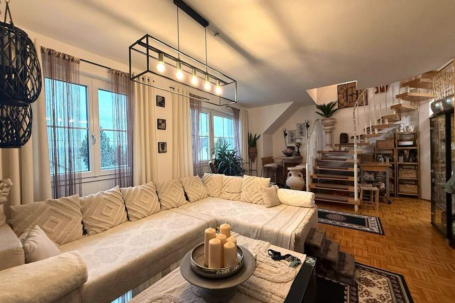 Über den Dächern – Maisonette mit wundervollem Ausblick, Wohnung-kauf, 239.000,€, 5231 Braunau am Inn