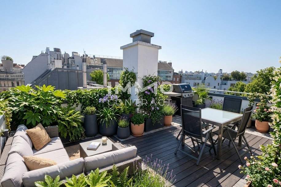 DACHTERRASSENTRAUM NÄHE WESTBAHNHOF!, Wohnung-kauf, 649.000,€, 1060 Wien 6., Mariahilf