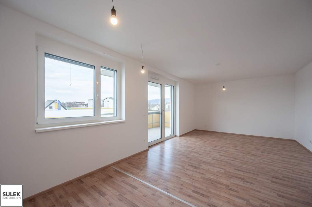 3 Zimmer Erstbezugswohnung mit Balkon, 2 KFZ-Stellplätzen - jetzt zu mieten, später zu kaufen (Eisenstadt)