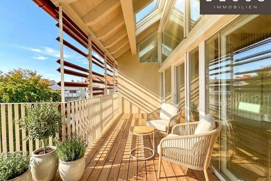 | TRAUMHAFTE DACHGESCHOSS-MAISONETTE | PENTHOUSE | ERSTBEZUG | 5 ZIMMER | LICHTDURCHFLUTET | LIFTZUGANG IN DIE 1. ETAGE | 2 FREIFLÄCHEN | TOP LAGE, Wohnung-kauf, 990.000,€, 8010 Graz(Stadt)