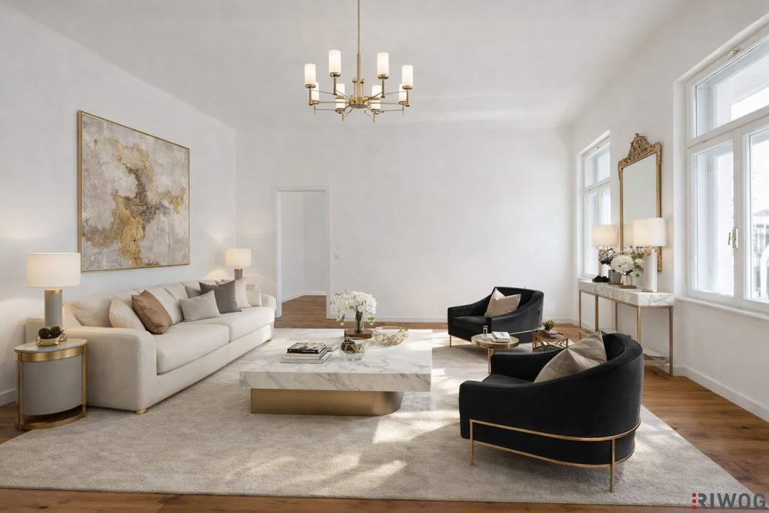 SEHR GERÄUMIGE 2 ZIMMER ALTBAUWOHNUNG II PRESTIGE UND ELEGANZ II WOHNEN IM DENKMALGESCHÜTZEN MÖDLINGER STADTJUWEL II FUSSGÄNGERZONE