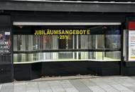 &lt;&lt; KEINE ABLÖSE &gt;&gt; TOPLAGE - UNBEFRISTET - 84 m2 Geschäftslokal in Fußgängerzone mit Lager und Gang-WC