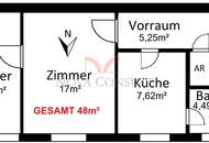 Sanierungsbedürftige Kleinwohnung in ruhiger Lage