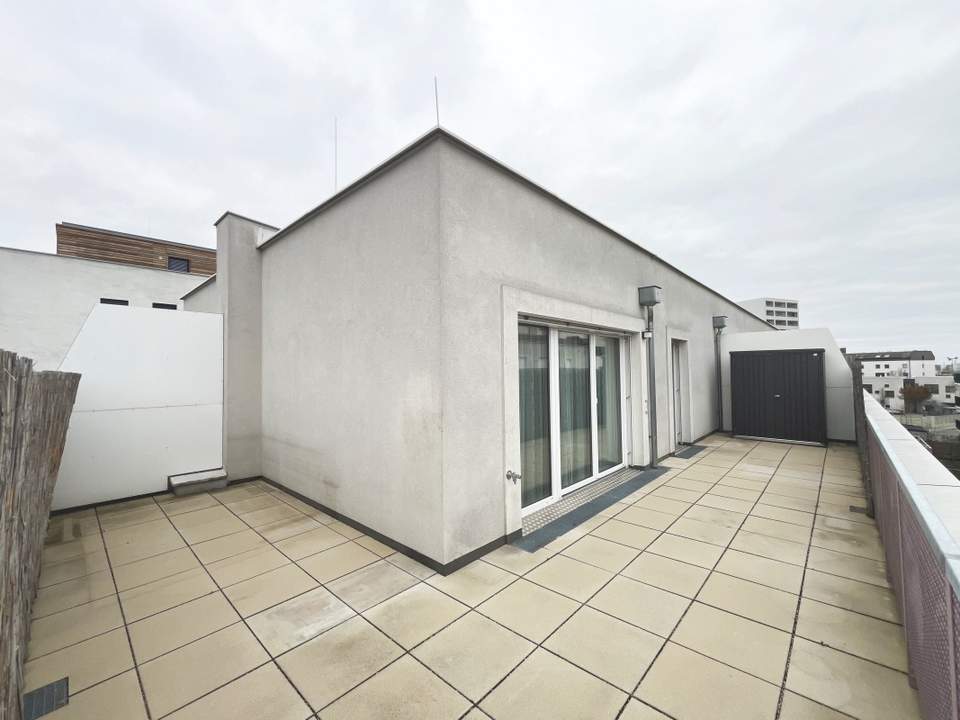 Q11 Leben in Simmering - Dachterrassenwohnung mit Deckenkühling und 2 Zimmern!
