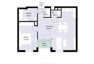 2-Zimmer-Erstbezugs-Wohnung mit Loggia nahe AKH