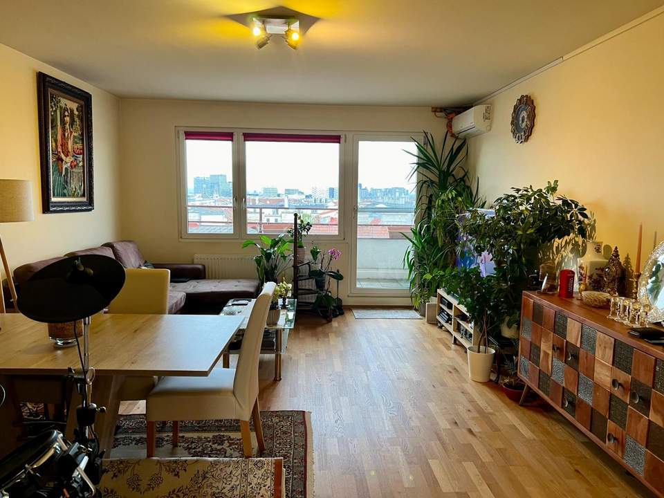 Über den Dächern Wiens – Stilvolle 2-Zimmer-Wohnung mit Weitblick & U1-Nähe