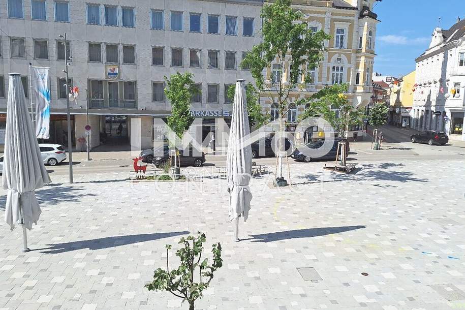 Zentrale Büroflächen am Hauptplatz von Amstetten, 1. Stock, Lift, möbliert, 178,74 m² Nutzfläche, klimatisiert, Gewerbeobjekt-miete, 2.161,77,€, 3300 Amstetten